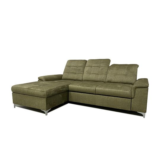 ADRIANA rohová sedací souprava, pravá, olivová Vogue 10