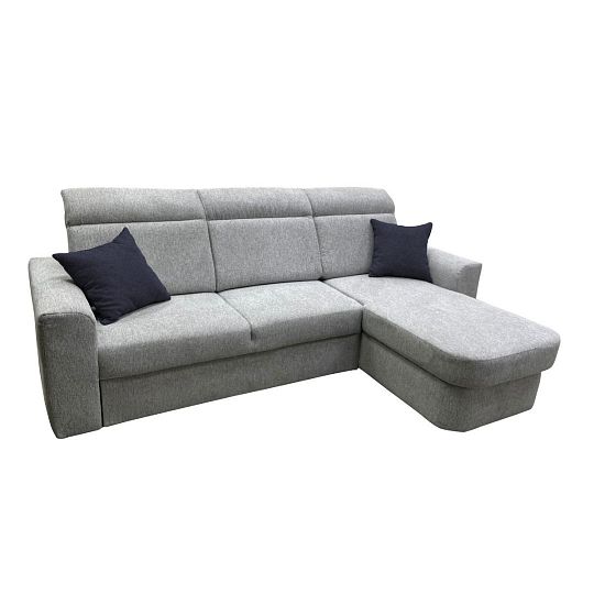 PALMARA rohová sedací souprava, levá, světle šedá Diosa 84