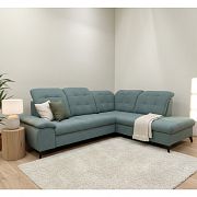 BELFORT rohová sedací souprava, levá, zelená Gemma 72