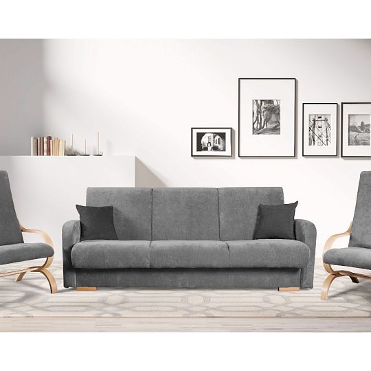 LAOSA křeslo, šedá