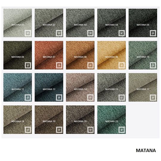 AVATAR sedací souprava do U, levá, světle šedá Matana 05