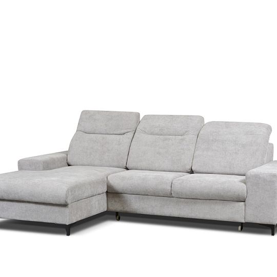 VALENCIE NEW rohová sedací souprava, pravá, šedá