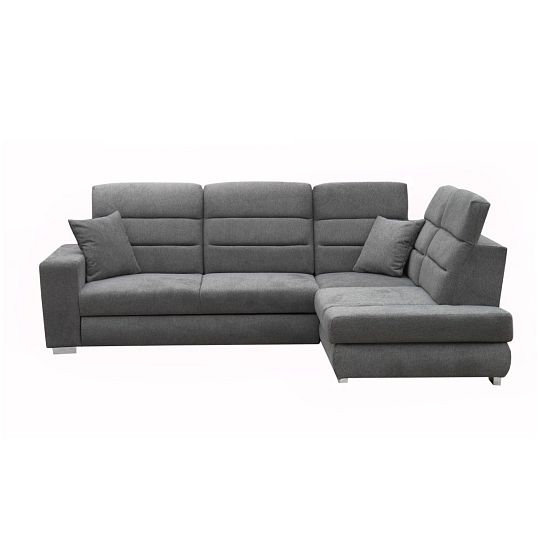 OPTIMA rohová sedací souprava, levá, Matana 04 šedá