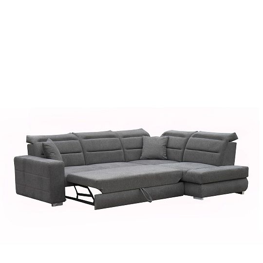 OPTIMA rohová sedací souprava, levá, Matana 04 šedá