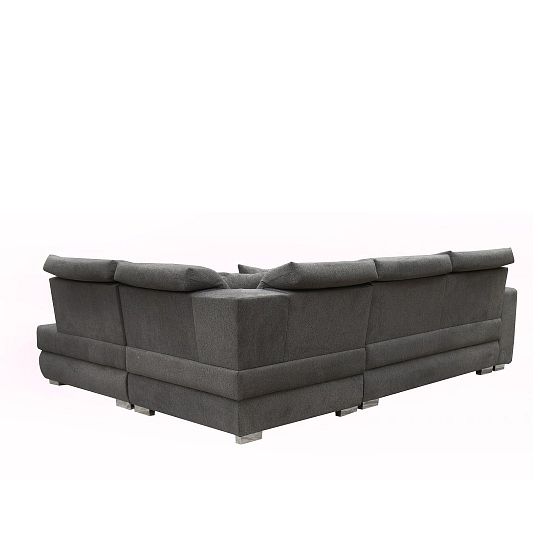 OPTIMA rohová sedací souprava, levá, Matana 04 šedá