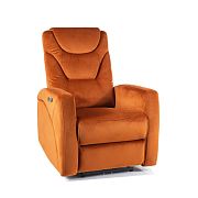 KERBIN relaxační křeslo - elektrické, skořicová