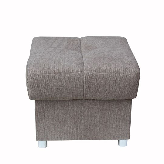 ALFA taburet, hnědá