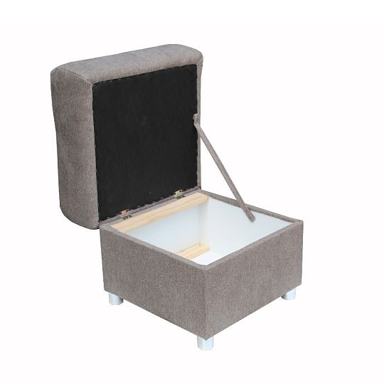 ALFA taburet, hnědá