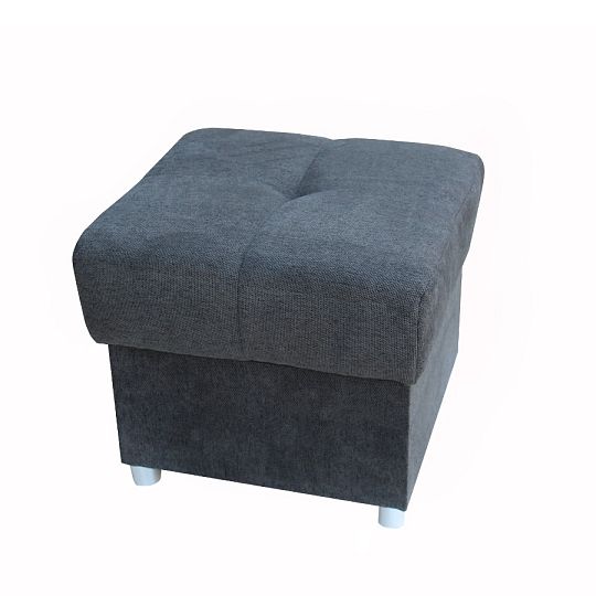 ALFA taburet, tmavě šedá Diosa 93