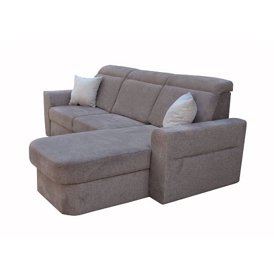 PALMARA rohová sedací souprava, levá, hnědá Diosa 19