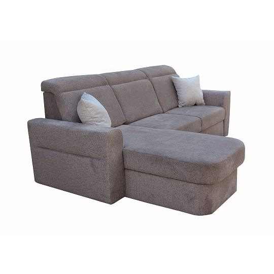 PALMARA rohová sedací souprava, pravá, hnědá Diosa 11