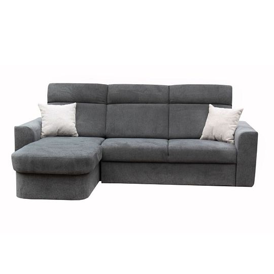 PALMARA rohová sedací souprava, pravá, tmavě šedá Diosa 93