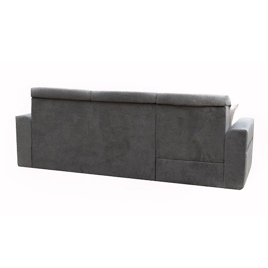 PALMARA rohová sedací souprava, pravá, tmavě šedá Diosa 93