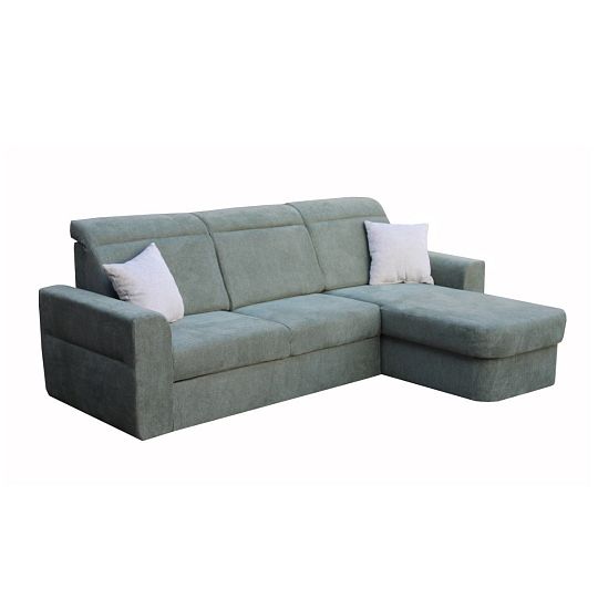 PALMARA NEW rohová sedací souprava, levá, tmavě zelená Diosa 34