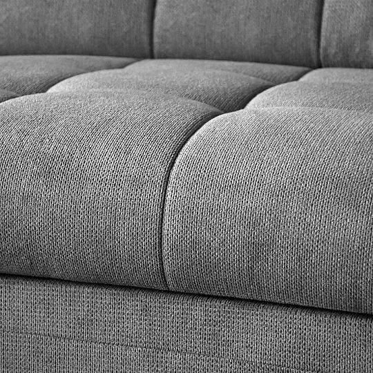 BENTO rohová sedací souprava levá, světle šedá Vardo 06