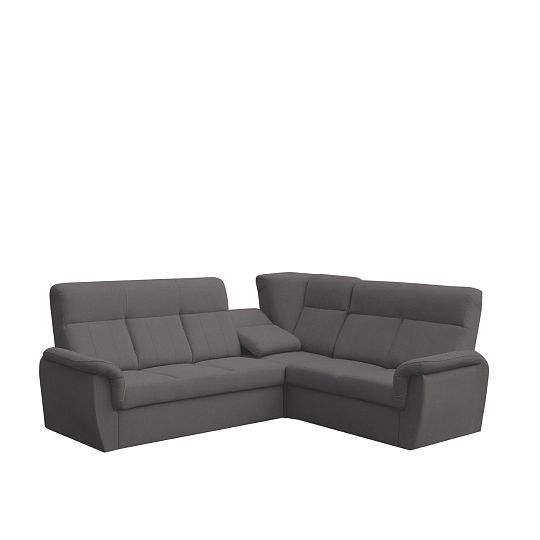 MODENA MINI rohová sedací souprava, levá, tmavě šedá Castel 93