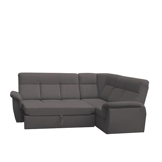 MODENA MINI rohová sedací souprava, levá, tmavě šedá Castel 93