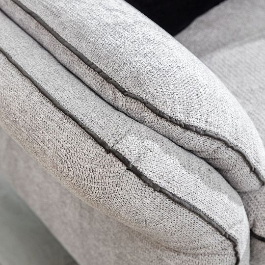 MIRELA NEW rohová sedací souprava, levá, světle šedá