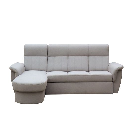 MODENA 3R rohová sedací souprava, pravá, světle šedá CASTEL 82