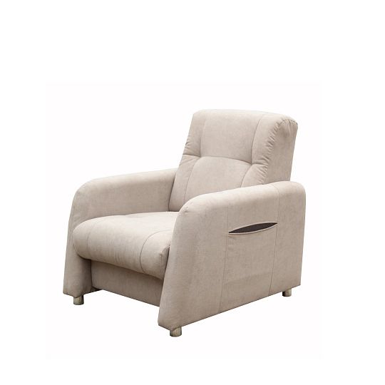 SALI pohovka s křesly, béžová/tmavě hnědá Soro 23