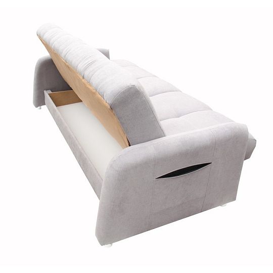 SALI rozkládací pohovka, šedá/černá Soro 90