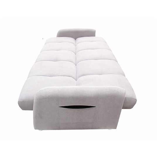 SALI rozkládací pohovka, šedá/černá Soro 90