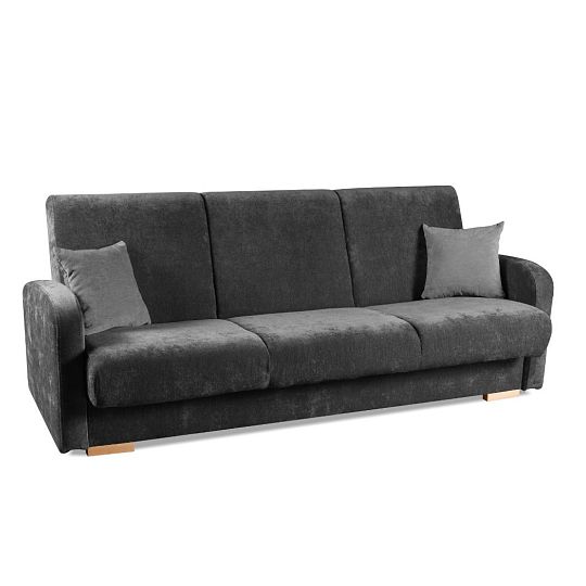 LAOSA sestava pohovka + křesla 3R+1+1, tmavě šedá/světle šedá Matana 05