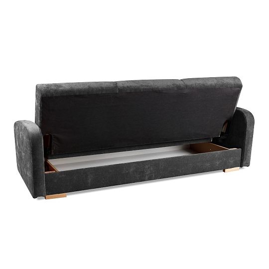 LAOSA sestava pohovka + křesla 3R+1+1, tmavě šedá/světle šedá Matana 05