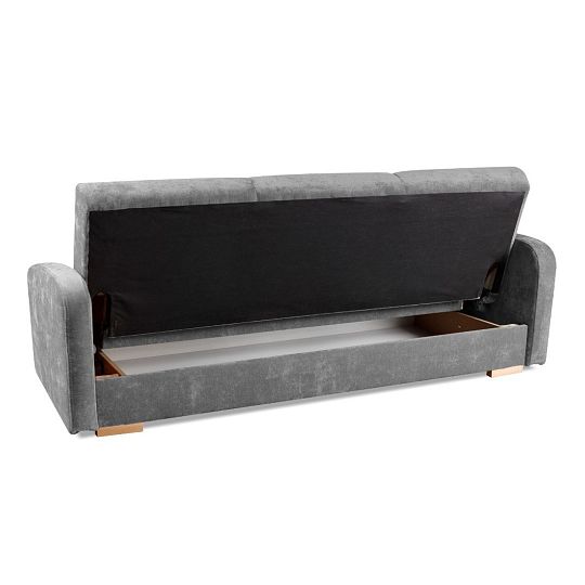 LAOSA sestava pohovka + křesla 3R+1+1, šedá/tmavě šedá Matana 03