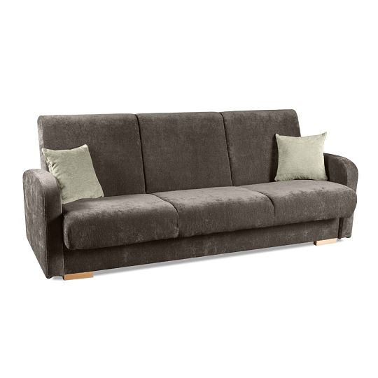 LAOSA sestava pohovka + křesla 3R+1+1, čokoládová/béžová Matana 20