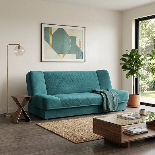 ALASKA 2 pohovka, tyrkysová Soro 86