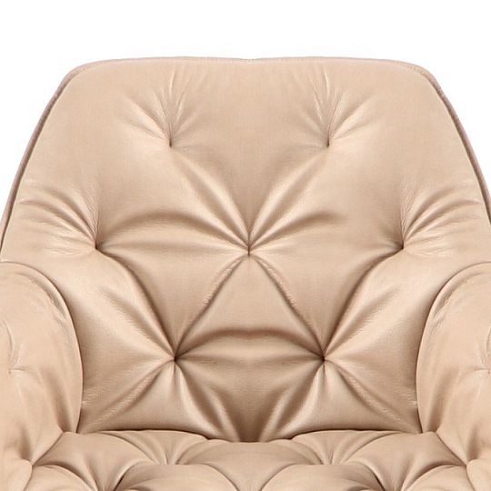 TRENDY CHERRY jídelní židle, béžová/černá kov