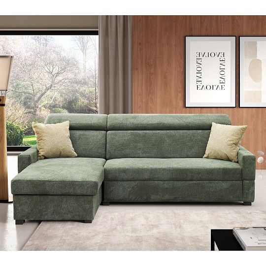 GAPPA NEW rohová sedací souprava, UNI, olivová Aragon 39