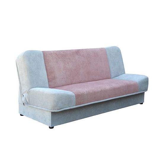 ALASKA pohovka, světle šedá/starorůžová Run Again 61