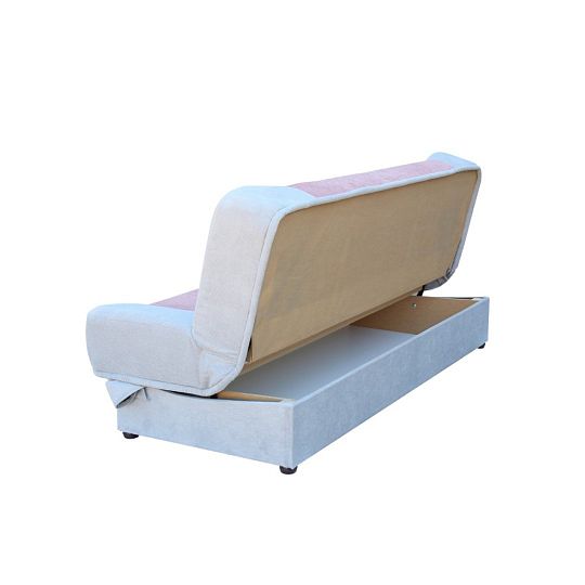 ALASKA pohovka, světle šedá/starorůžová Run Again 61