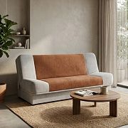 ALASKA pohovka, světle šedá/skořicová Run Again 80