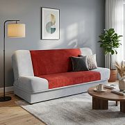 ALASKA pohovka, světle šedá/cihlová Run Again 55