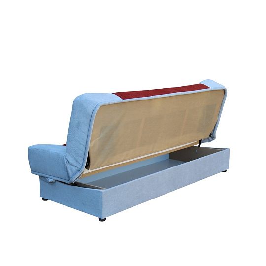 ALASKA pohovka, světle šedá/cihlová Run Again 55