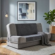 ALASKA pohovka, šedá/tmavě šedá Run Again 90