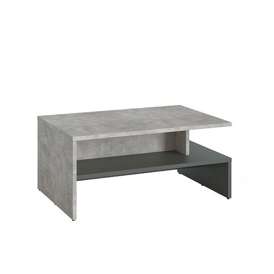 COFT 24 konferenční stolek, beton světlý/grafit šedý