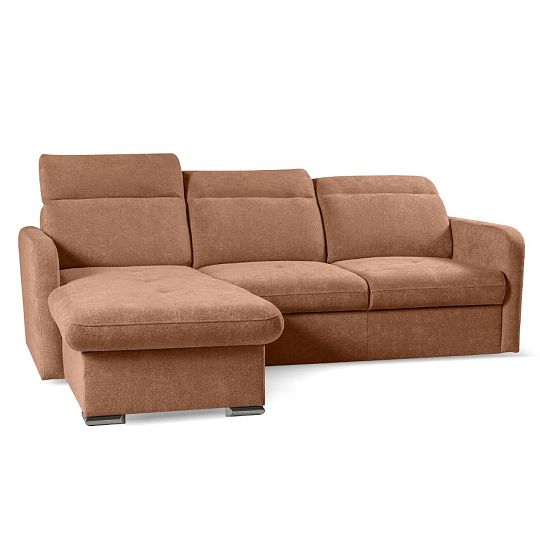 EMPIRIO rohová sedací souprava, univerzální, terracota Storm 54