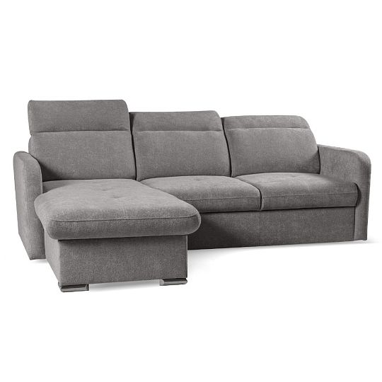 EMPIRIO rohová sedací souprava, univerzální, tmavě šedá Storm 97