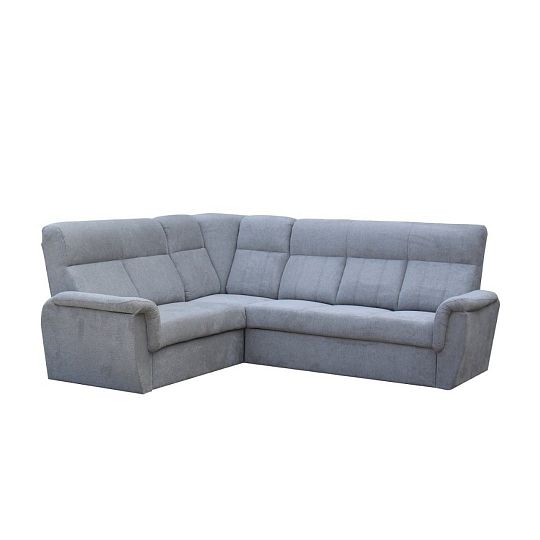 MODENA MINI rohová sedací souprava, pravá, šedá Aragon 83