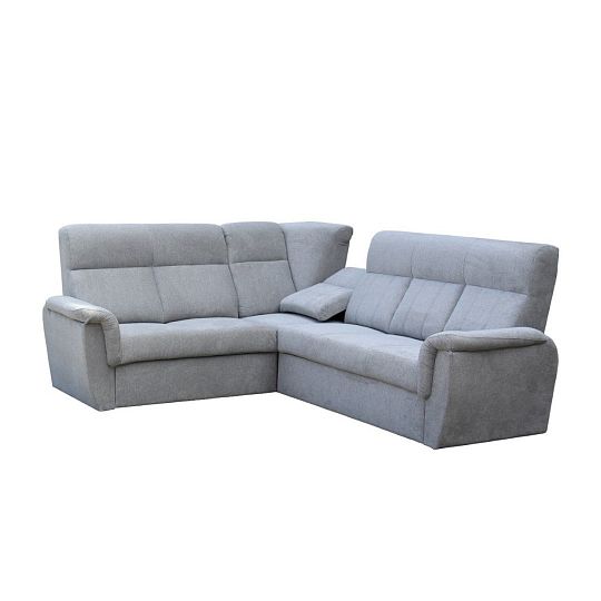 MODENA MINI rohová sedací souprava, pravá, šedá Aragon 83