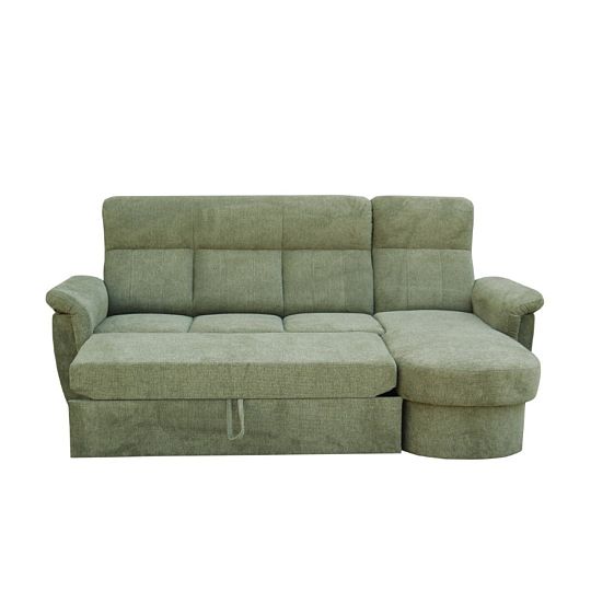 MODENA 3R rohová sedací souprava, levá, olivová Aragon 39