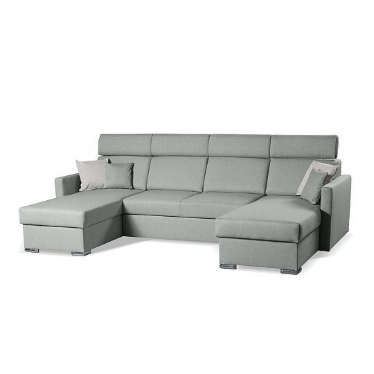 SANTORINI sedací souprava do U, OTT2OTT, univerzální, šedá Wind 89