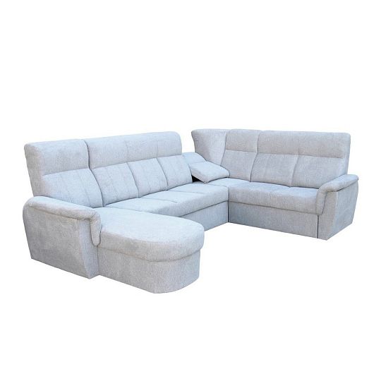 MODENA sedací souprava do U levá, šedá Aragon 83