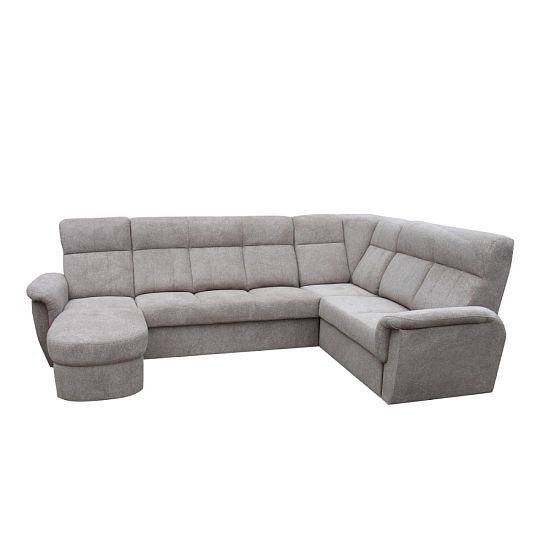 MODENA sedací souprava do U levá, hnědá Aragon 20