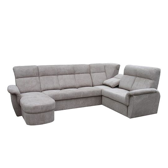 MODENA sedací souprava do U levá, hnědá Aragon 20