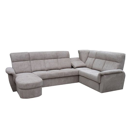 MODENA sedací souprava do U levá, hnědá Aragon 20